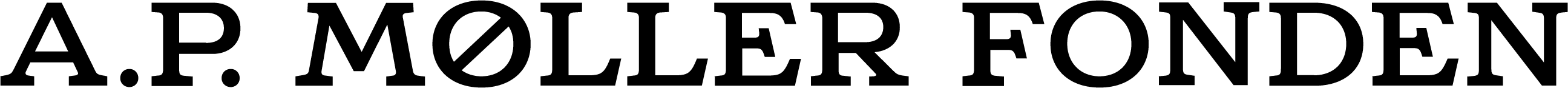 A.P møllers Fondens logo